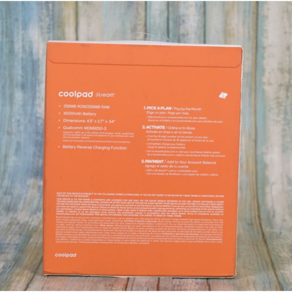 Wireless Wifi Coolpad Stream by Boost Mobile Expanded Data Network Device SEALED - Picture 6 of 9